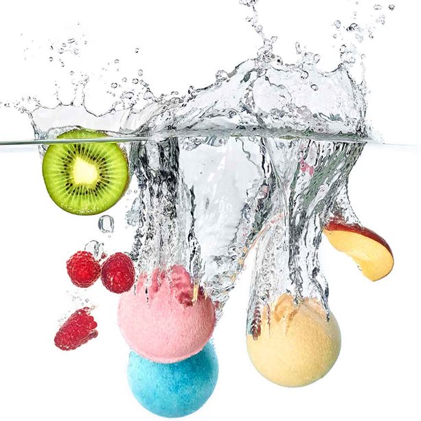 Avon Trio of Fruit Fizz Bath Bombs
