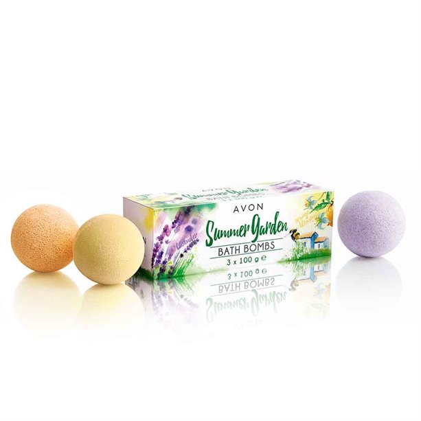 Avon Trio of Summer Garden Bath Bombs