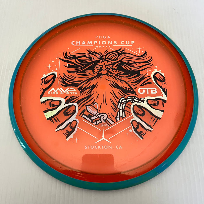 Orange/Teal Rim/177g 5