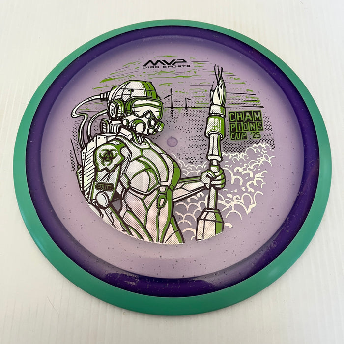 Purple/Teal Rim/172g 12