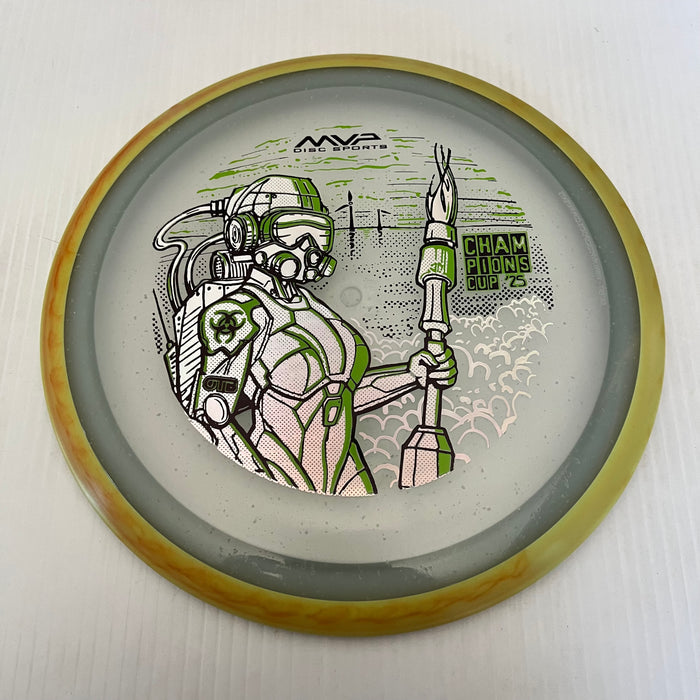 Clear/Swirly Yellow & Orange Rim/172g 5