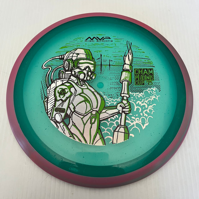 Teal Green/Pink Rim/169g 8