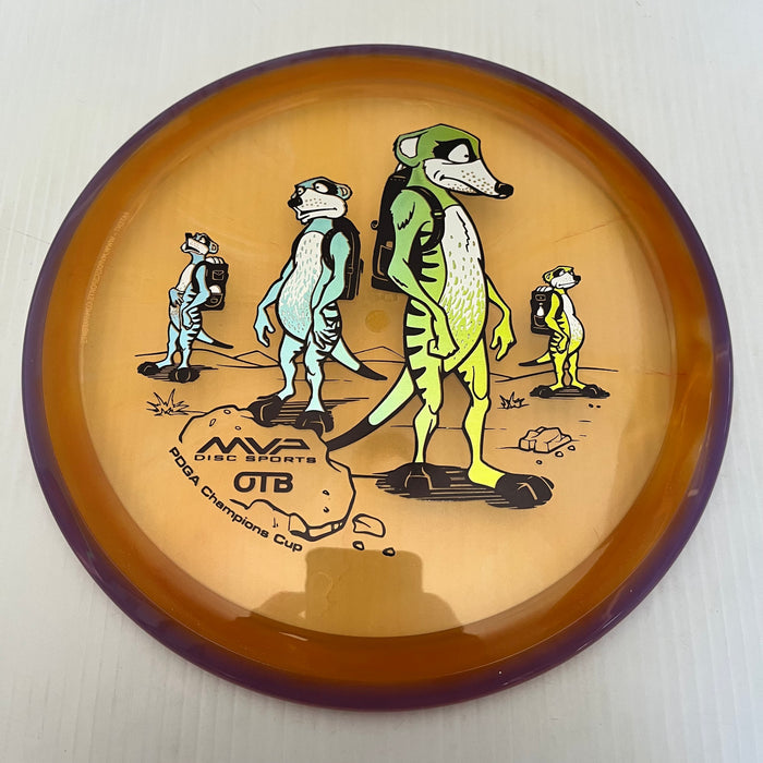 Burnt Orange/Purple Rim/158g 24