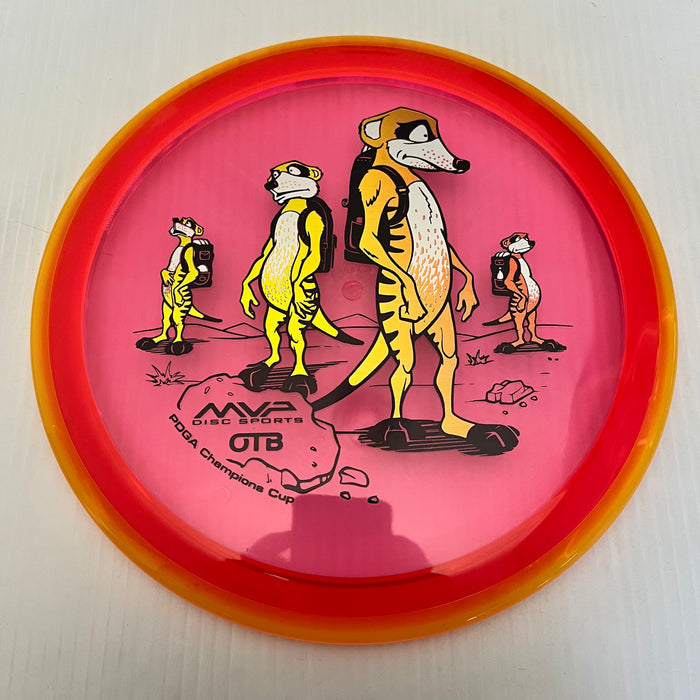 Pink/Orangey Yellow Rim/158g 25
