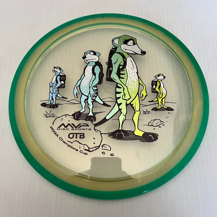 Clear/Teal Green Rim/158g 30