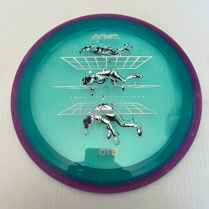 Teal/Purple Rim/156g 12