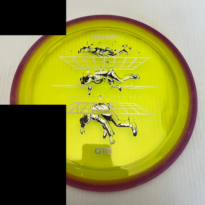 DayGlo/Purple Rim/156g 8