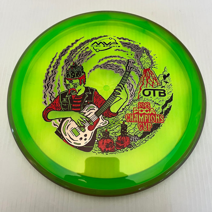 Bright Green/Clear Rim/177g 19