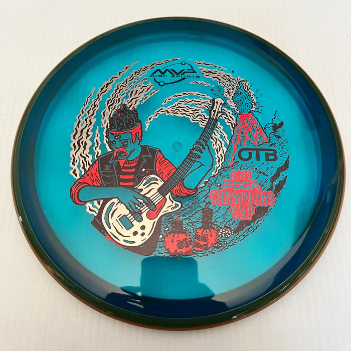 Blue/Burnt Orangey Green Rim/178g 24