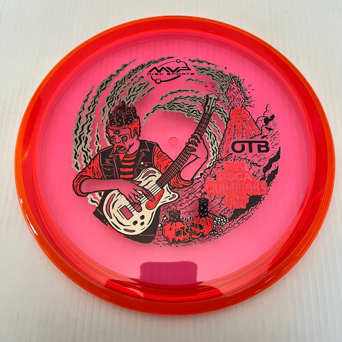 Hot Pink/Orange Rim/176g 5