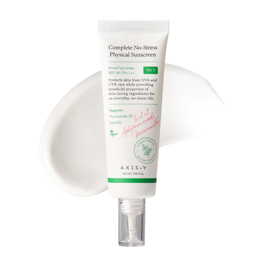 AXIS-Y Complete No-Stress Physical Sunscreen SPF50+ PA+++ 50 mL