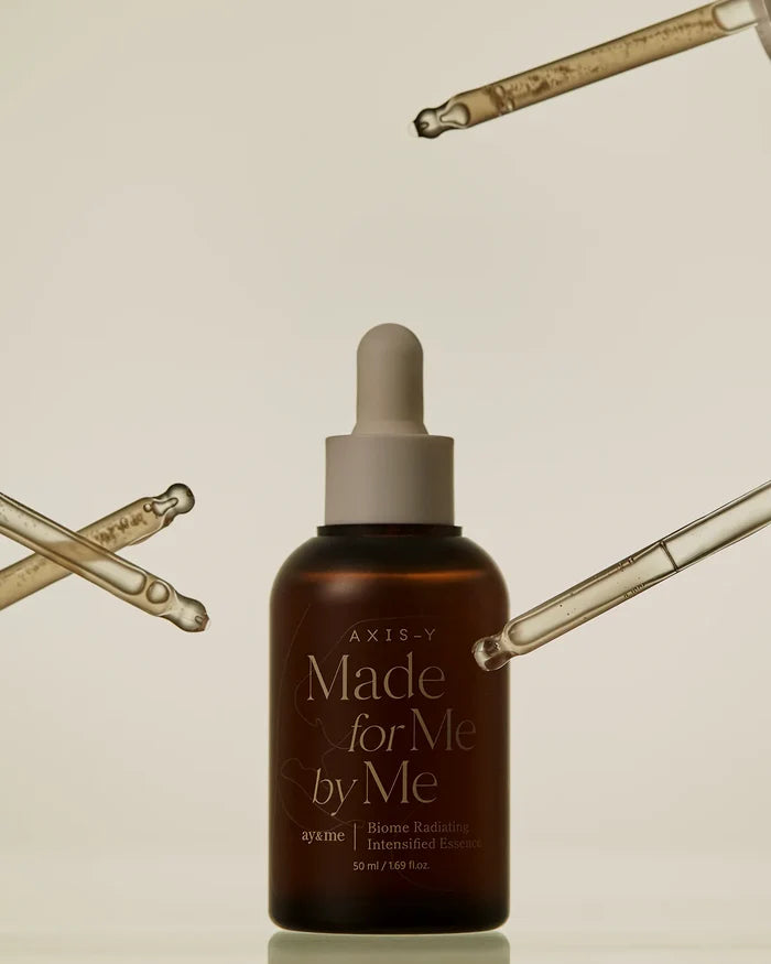 AXIS Y Made by me for me ay & me Biome Radiating Intensified Essence اسنس البروبيوتيك لتغذية وشد البشرة