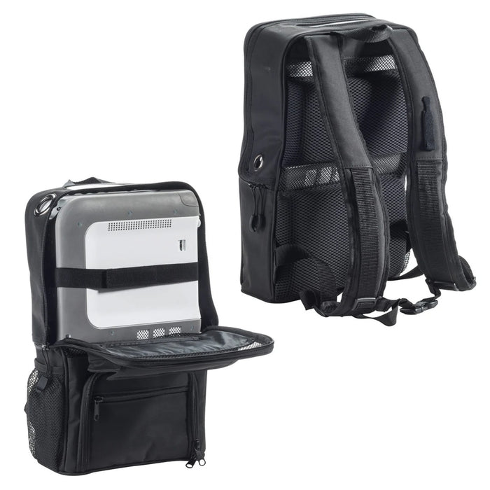 iGo2 Oxygen Concentrator Backpack Front and Rear View