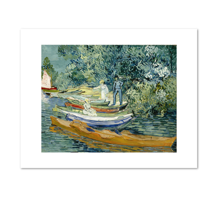 Vincent van Gogh, Bank of the Oise at Auvers, Fine Art Prints in various sizes by Museums.Co