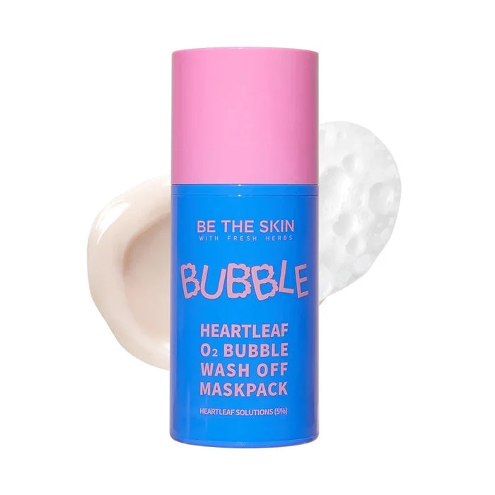 [BE THE SKIN] Heartleaf O2 Bubble Wash Off Mask Pack 50g