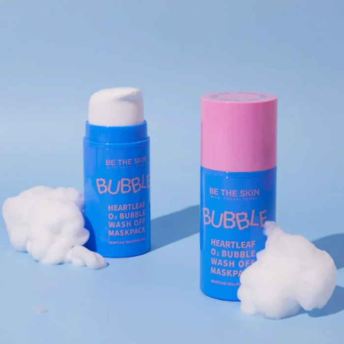 [BE THE SKIN] Heartleaf O2 Bubble Wash Off Mask Pack 50g