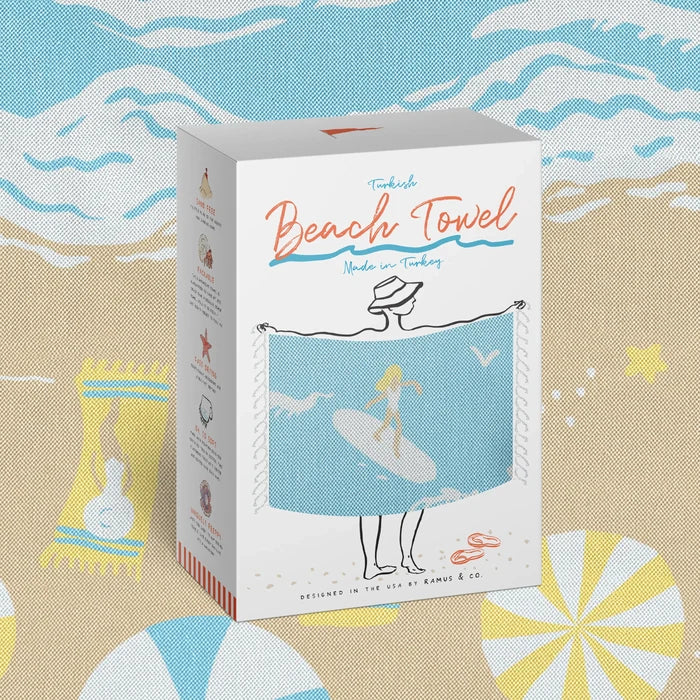 Beach Day Turkish Beach Towel
