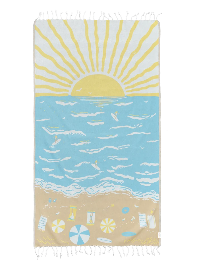 Beach Day Turkish Beach Towel