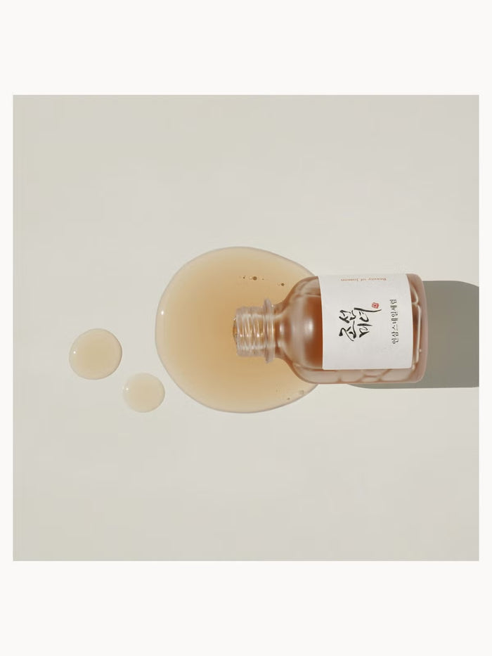 Beauty of Joseon Revive Serum Ginseng and Snail Mucin 30ml, a face serum with a pump dispenser and clear glass bottle.