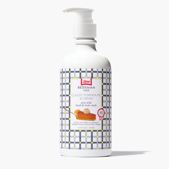 Beekman 1802 x Libby’s® Classic Pumpkin Pie & Cream Hand & Body Wash