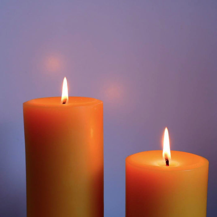 Beeswax Round Pillar Candle