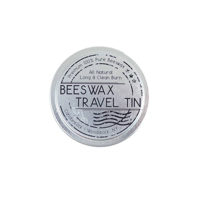 Candlestock handmade 100% pure beeswax tin jar candle - Candlestock.com