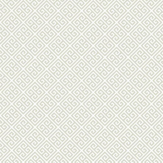 Beige Greek Key Peel & Stick Wallpaper - EonShoppee