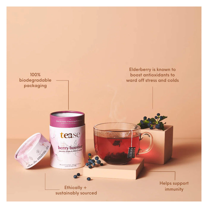 Tease Tea Berry Booster (Organic) Information