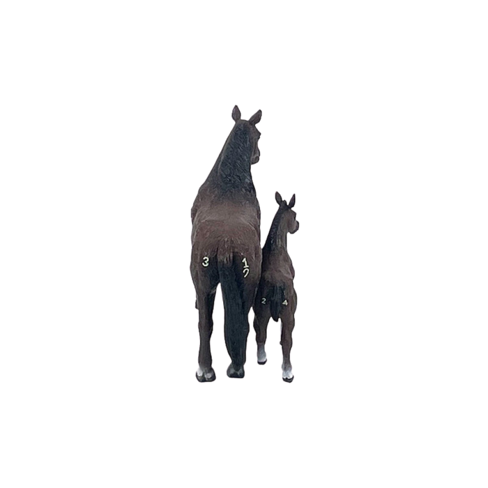 Big Country Toys | 6666 Quarter Horse Set