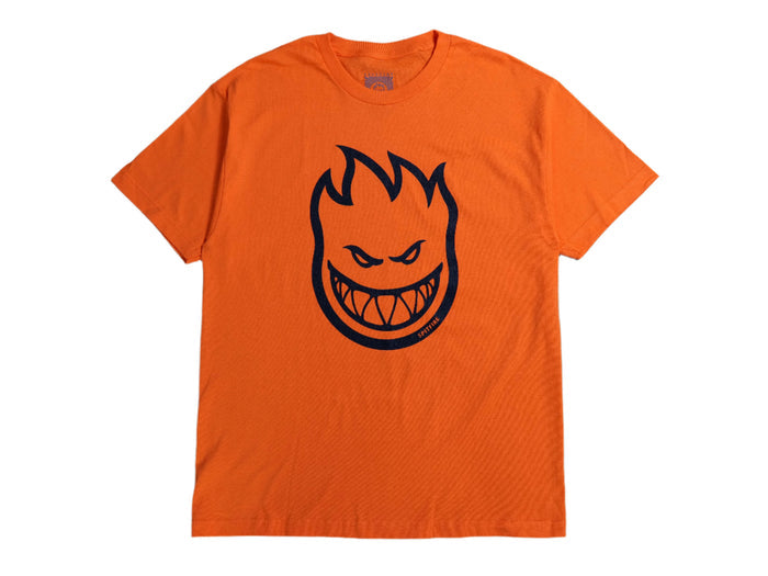 Big Head T-Shirt - Orange / Black