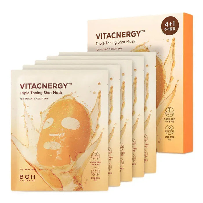 [BIO HEAL BOH] Vitacnergy Triple Toning Shot Mask 23g - Ballagrio