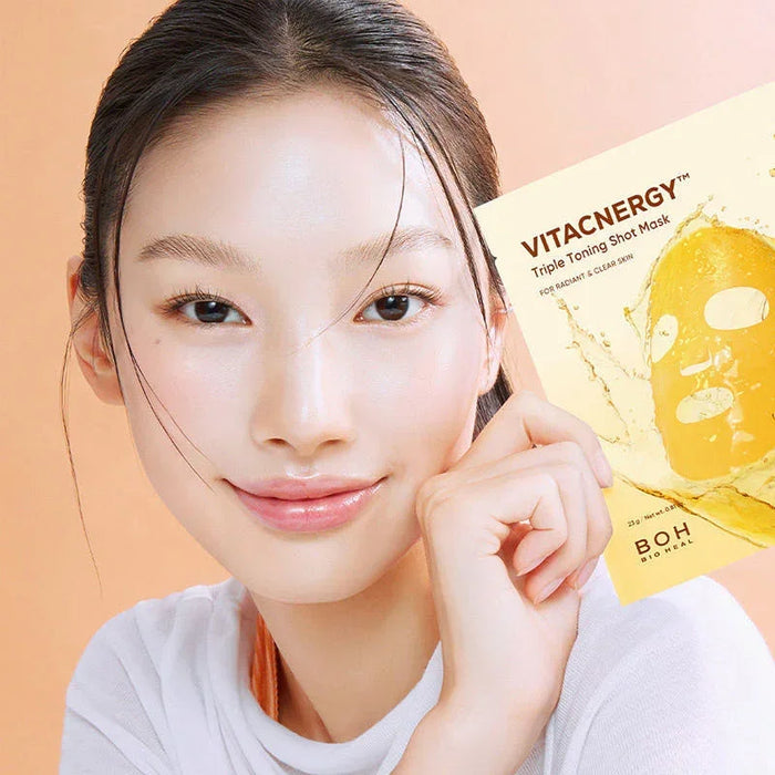 [BIO HEAL BOH] Vitacnergy Triple Toning Shot Mask 23g - Ballagrio