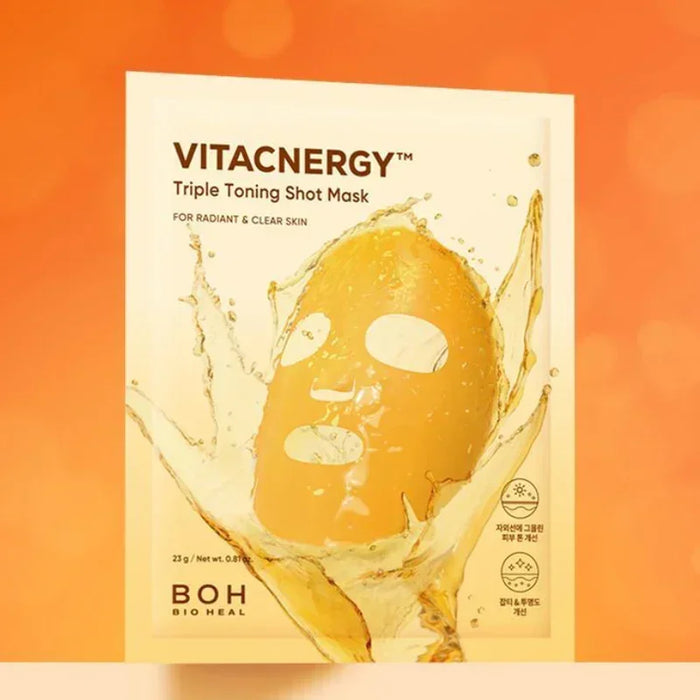 [BIO HEAL BOH] Vitacnergy Triple Toning Shot Mask 23g - Ballagrio
