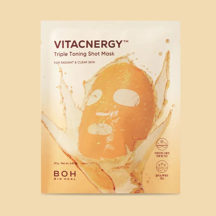 [BIO HEAL BOH] Vitacnergy Triple Toning Shot Mask 23g - Ballagrio