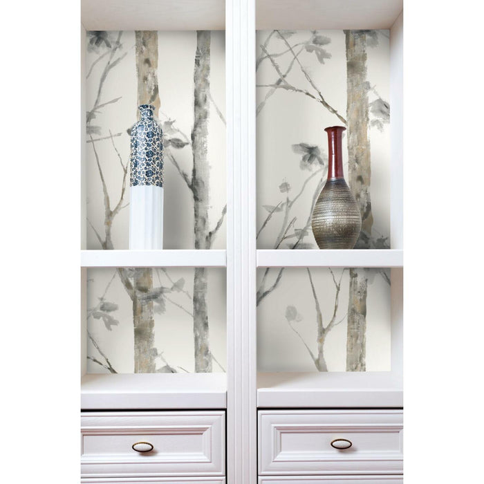 Birch Trees Peel And Stick Wallpaper - EonShoppee