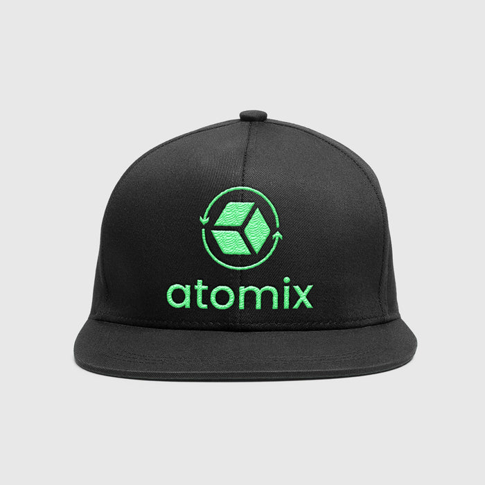 Black Hat with Green Logo