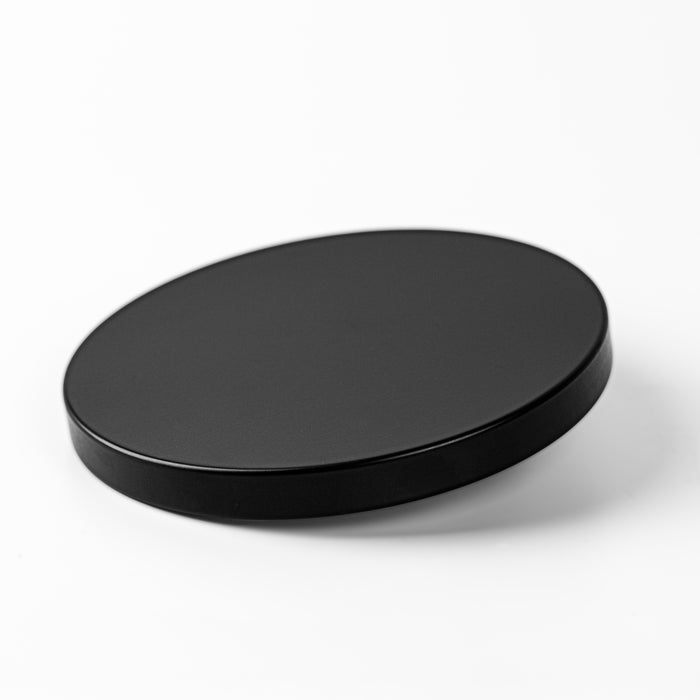 Black Metal 3-Wick Candle Jar Lid