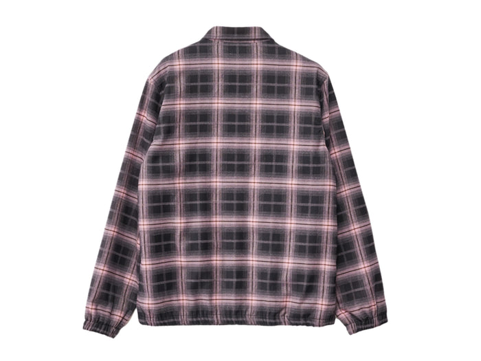 Blended Check Zip Jacket - Pink