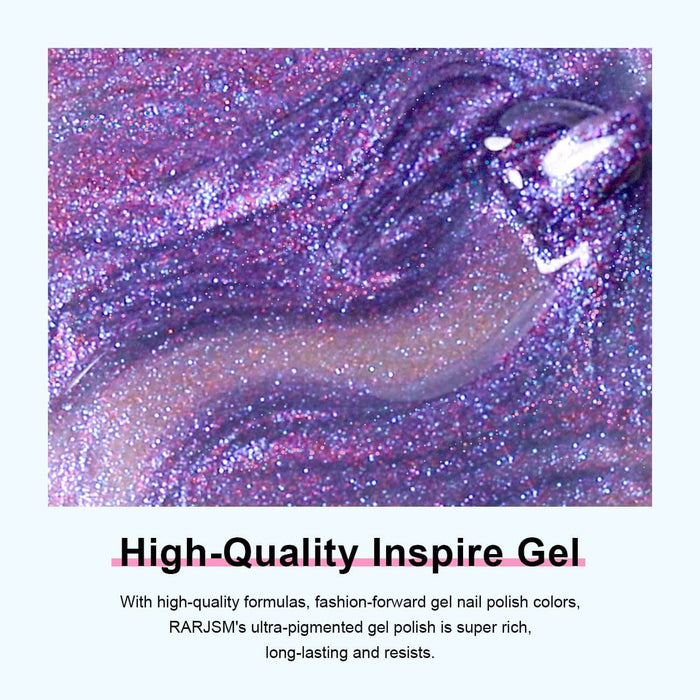 Diamond Galaxy Gel Polish Fine Magnetic Shimmer Optical Illusion
