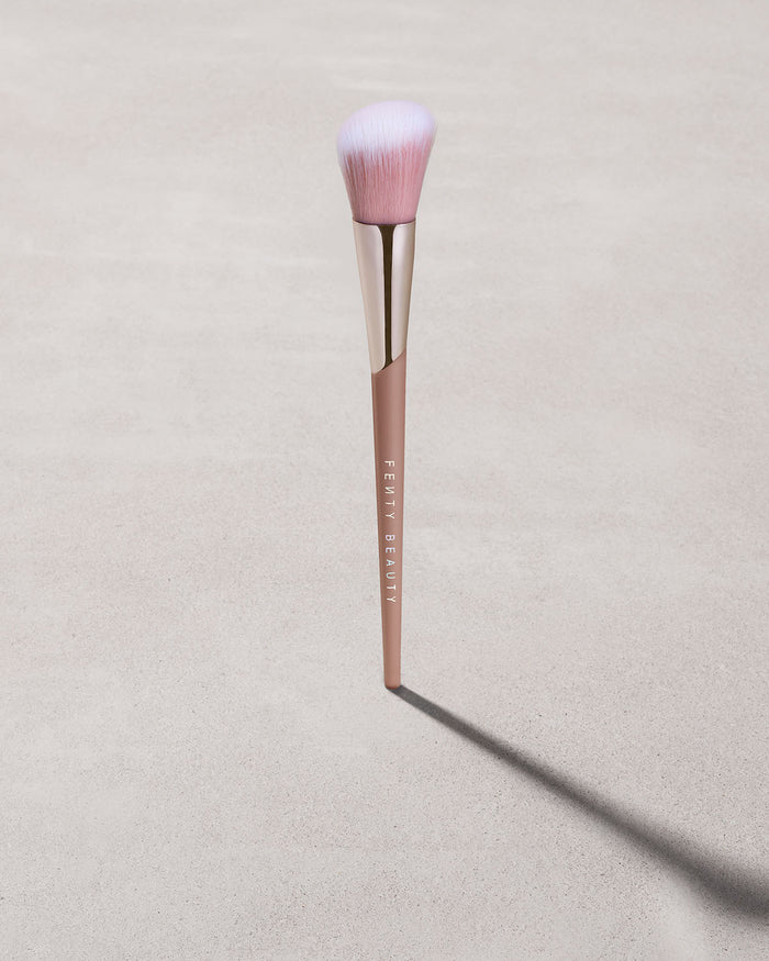Blush brush 155 on a concrete background.