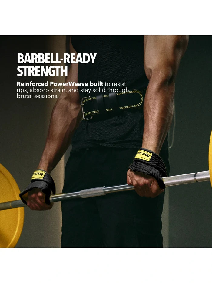 Boldfit Eight Lifting Strap - Black