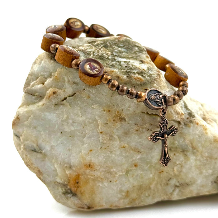 Book Of Kells Rosary Bracelet
