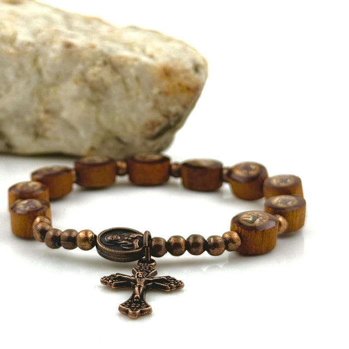Book Of Kells Rosary Bracelet