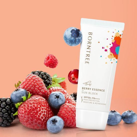 [BORNTREE] Berry Essence Sun Block SPF 50+ PA++++ 50ml - Ballagrio