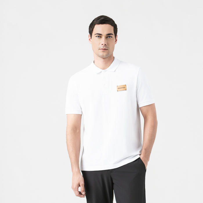 BRUNELLO POLO MEN WHITE