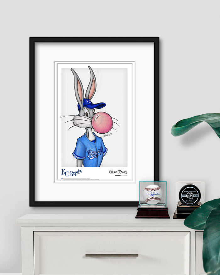 Bubblegum Bugs x MLB Royals Limited Edition Art Print