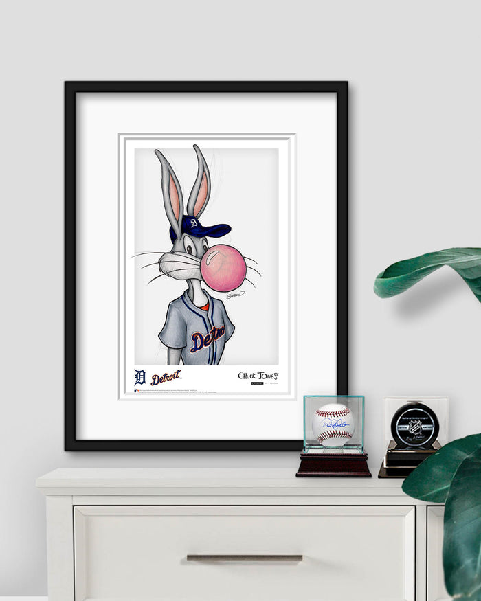 Bubblegum Bugs x MLB Tigers Limited Edition Art Print