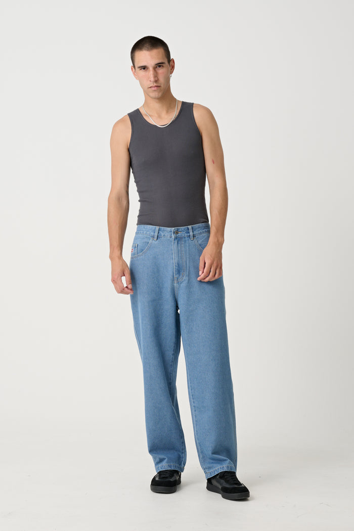 Bull Denim 91 Pant - Mid Blue