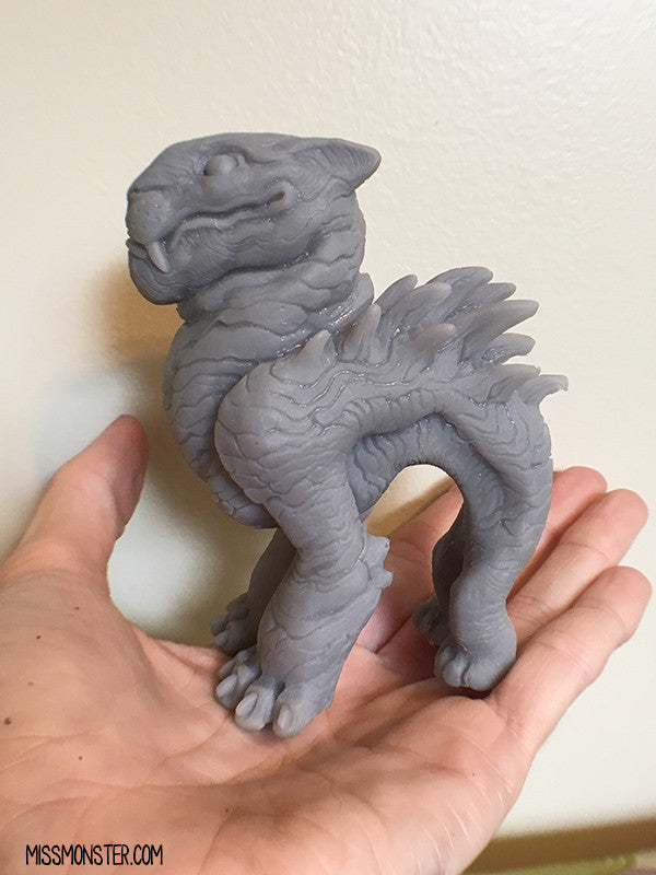 BULLNOG- CAST URETHANE BLANK FIGURE