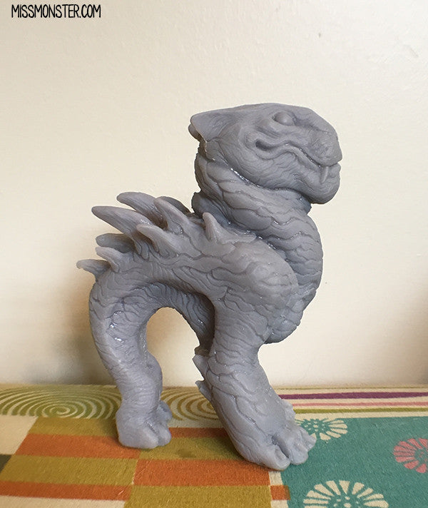 BULLNOG- CAST URETHANE BLANK FIGURE
